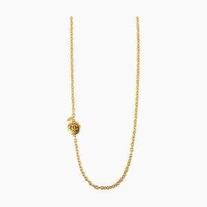 Round Double Face Cc Mark Long Necklace from Chanel