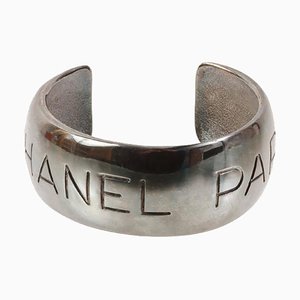 Logo Embossed Bangle from Chanel, 1996