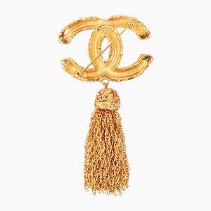 CC Mark Fringe Brooch from Chanel, 1995