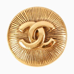 Round CC Mark Brooch from Chanel