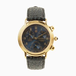 Montre Ronde avec Logo Bleu Marine de Givenchy