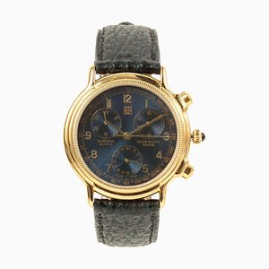 Round Logo Face Watch in Navy from Givenchy