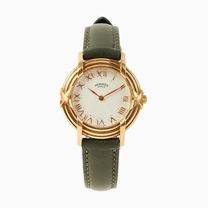 Lupin Watch in Dark Green from Hermes