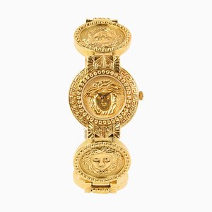 Round Medusa Plate Watch from Versace