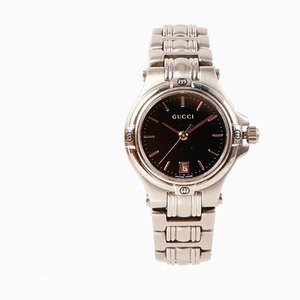 Round Face Logo Watch in Silver from Gucci