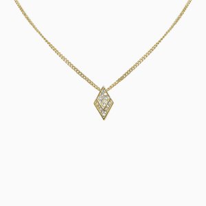 Gold-Tone Pendant Necklace Costume Necklace by Christian Dior