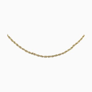 Collar de cadena en tono dorado Collar de disfraz de Christian Dior