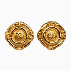 CC Clip on Earrings Costume Earrings from Chanel, Set of 2