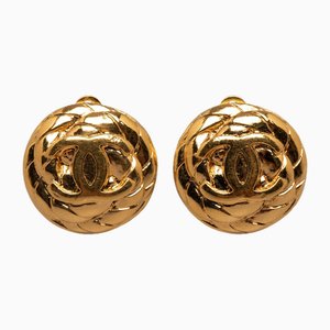 CC Clip-On Earrings from Chanel, Set of 2