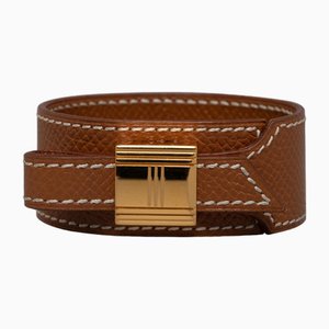 Leather Artemis Wrap Bracelet from Hermes