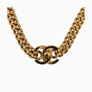CC Chain Link Choker Necklace from Chanel
