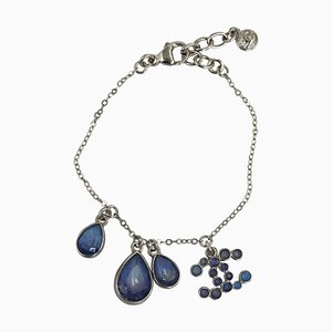 CC Drop Rhinestone Chain Bracelet from Chanel