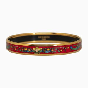 Narrow Enamel Bangle from Hermes