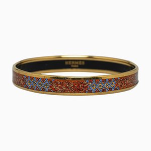 Brazalete estrecho esmaltado de Hermes