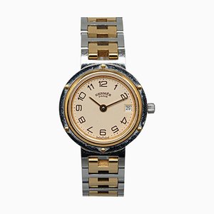 Quarz Edelstahl Clipper Uhr von Hermes