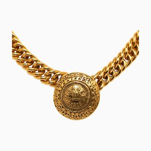 CC Medallion Pendant Necklace from Chanel