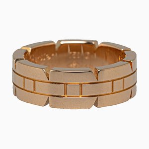 18k Rose Gold Tank Francaise Ring from Cartier