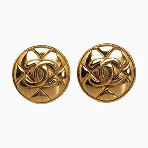 CC Clip-On Earrings from Chanel, Set of 2