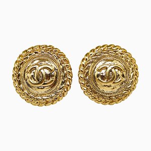 CC Clip-On Earrings from Chanel, Set of 2