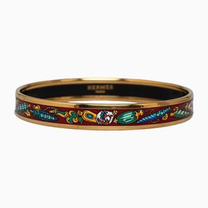 Narrow Enamel Bangle from Hermes