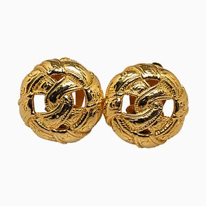 CC Clip-On Earrings from Chanel, Set of 2