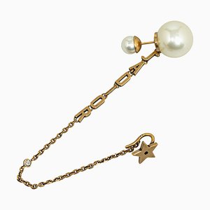 Boucles d'Oreilles en Fausses Perles et Cristal Ja de Christian Dior, Set de 2