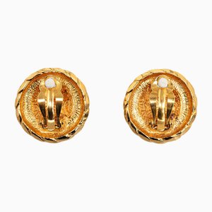 CC Clip-On Earrings from Chanel, Set of 2