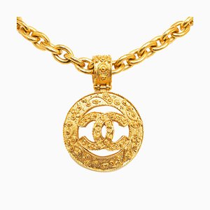 Collier Pendentif Rond CC de Chanel