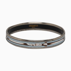 Brazalete estrecho esmaltado de Hermes