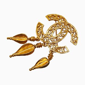 CC Fringe Brooch from Chanel