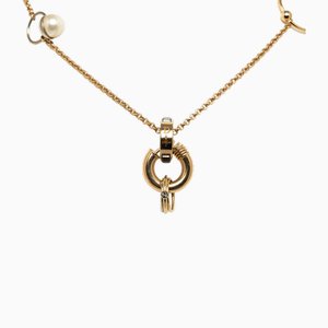 Collier à Pendentif en Fausses Perles de Christian Dior