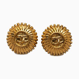 CC Clip-On Earrings from Chanel, Set of 2