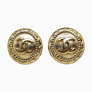 CC Clip-On Earrings from Chanel, Set of 2