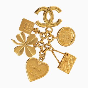 Icon Charms Pin Brosche von Chanel