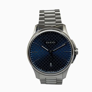Orologio G-Timeless con diamanti al quarzo e acciaio inossidabile di Gucci