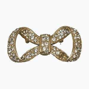 Crystal Bow Brooch from Chanel