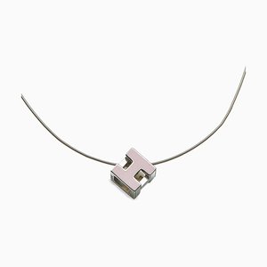 Cage DH Cube Necklace from Hermes