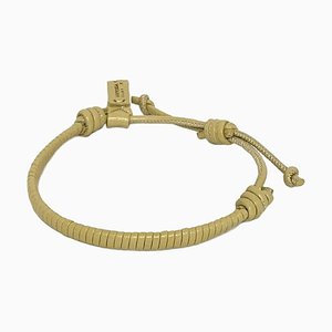 Bracciale con charm beige di Bottega Veneta