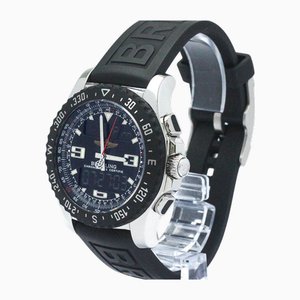 Polished Airwolf Steel Rubber Quartz Mens Watch from Breitling