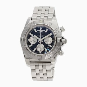 Ab0110 Chronomat 44 Watch in Stainless Steel from Breitling