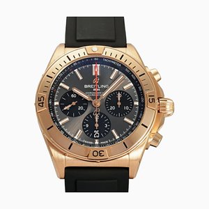 Breitling Chronomat B01 42 Rb0134101b1s1 Gray/Black Dial Watch Mens