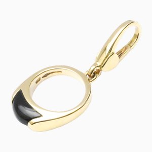 Tronchet Charm Yellow Gold Pendant Necklace from Bvlgari