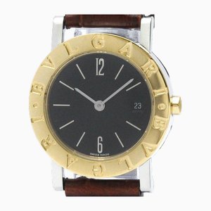 18K Gold Steel Quartz Watch from Bvlgari