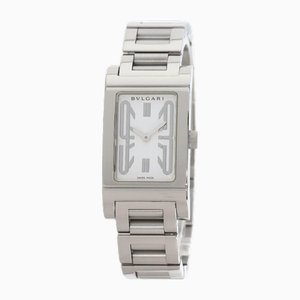 RT39S Retangolo Ladies' Watch in Stainless Steel from Bulgari