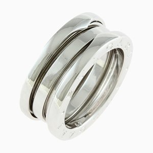 Ring in 8.5 Silver and K18 White Gold from Bvlgari