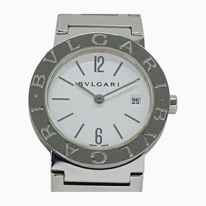 Ladies' Date Watch in Quartz & Polished Stainless Steel from Bulgari