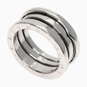 B-Zero1 3 Band Ring in K18 White Gold from Bvlgari