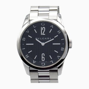 Solo Tempo Wrist Watch in Stainless Steel from Bvlgari