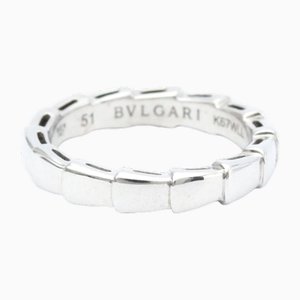 Anillo Serpenti Viper en oro blanco de Bvlgari