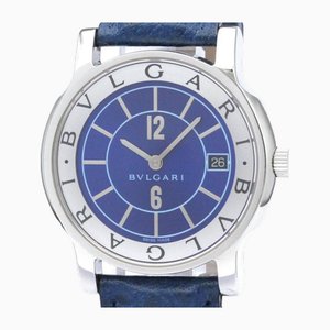 Polished Solotempo Mens Watch from Bvlgari